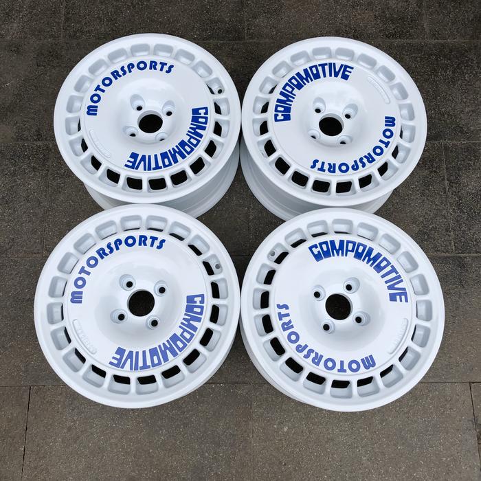 Velg Original Compomotive TH1 R15 4x100 rally made in england