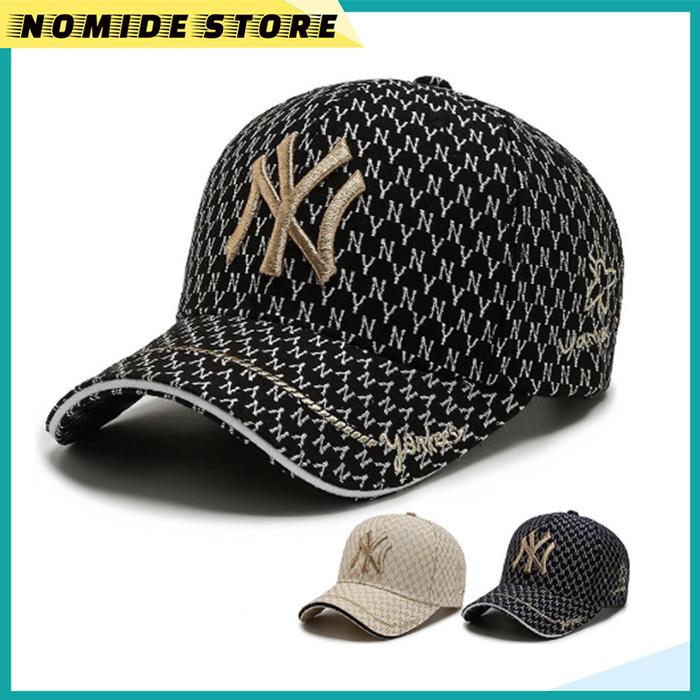 TOPI BASEBALL NY YANKEES BORDIR PRIA WANITA ROSE MLB CAP KOREA TQL