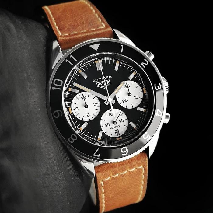 TAG Heuer Autavia WBE5191.FC8276 Jam Tangan Otomatis Perunggu