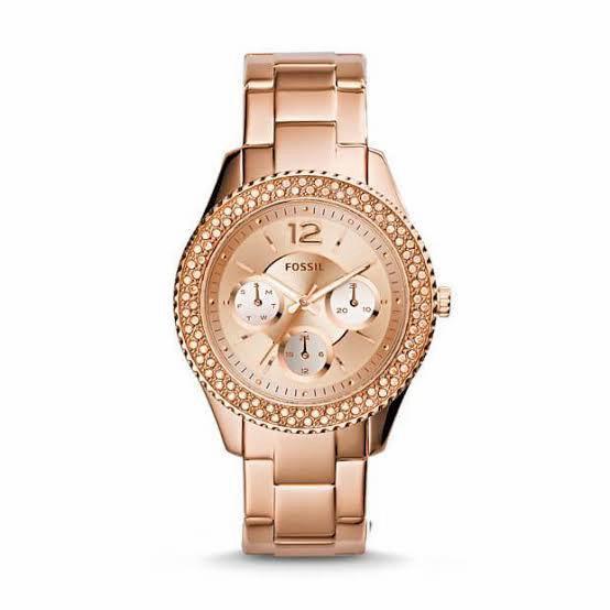 jam fossil stella watch original