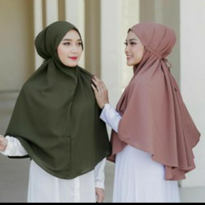 Bergo Maryam Jumbo Wolfis / Bergo Maryam Wolfis Jumbo / Bergo Maryam W