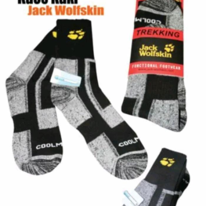 kaos kaki outdoor Jack wolfskin coolmax
