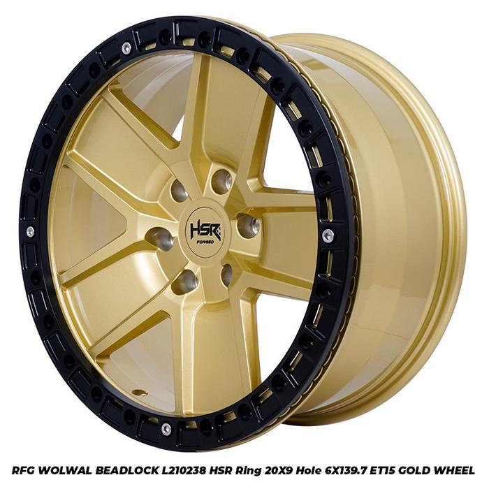 velg RFG WOLWAL BEADLOCK fortuner pajero ranger hilux dc ring 20