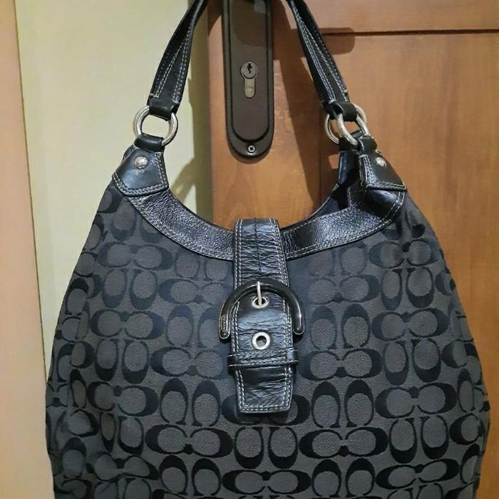 Tas Wanita Branded Second Coach Shoulder Bag