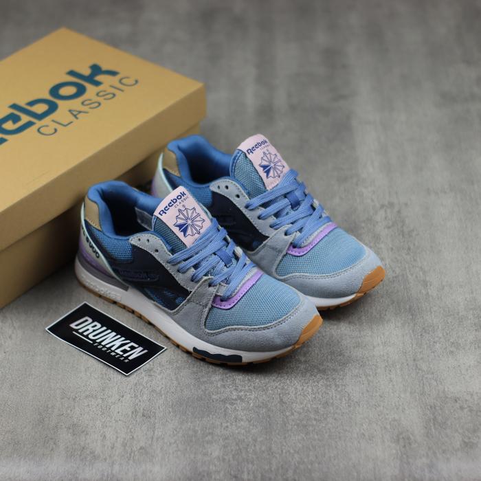 Sepatu Reebok GL 6000 Purple Grey Women - Un Original