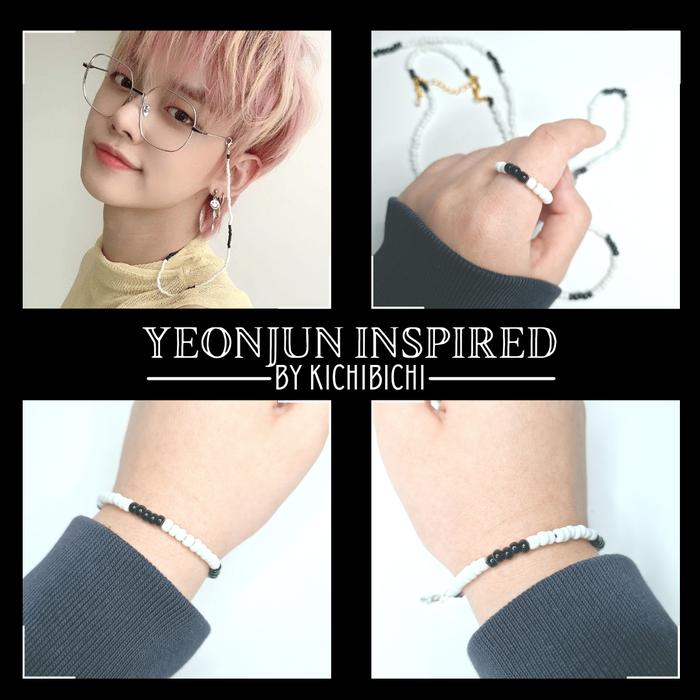 (Yeonjun TXT) Beads Gelang | Cincin | Mask Strap | Choker Ala Kpop