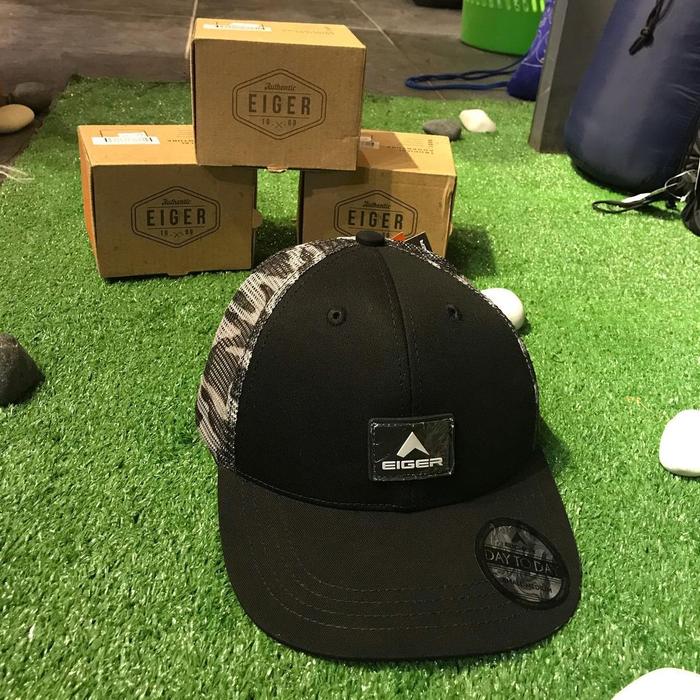 Topi Pria Eiger Original X-Camo Cap - Hitam