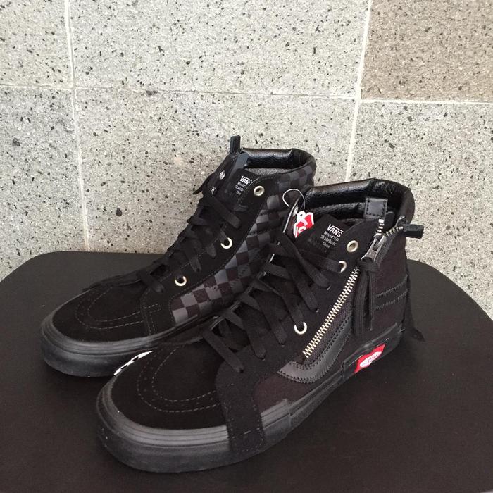 VANS SK8 HI CUT AND PASTE BLACK