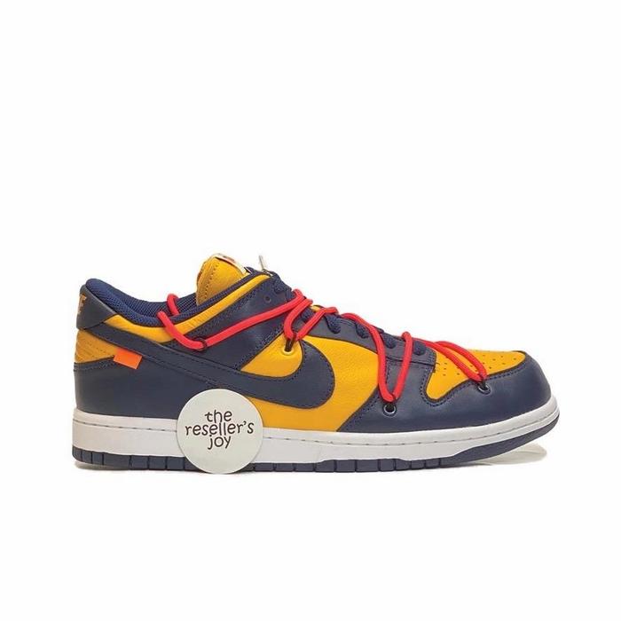 Nike Dunk Low x Off White Michigan (100% AUTHENTIC)