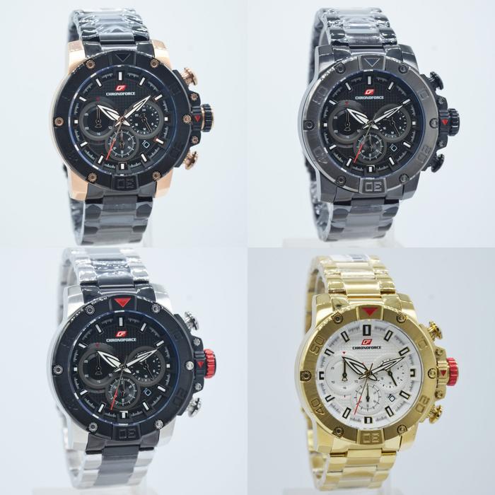 JAM TANGAN PRIA CHRONOFORCE 5257 / 5257G-6 ORIGINAL