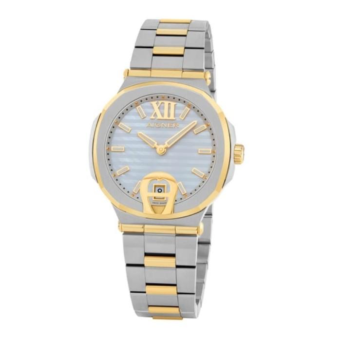 Aigner A113212 Silver Gold Ladies Watch