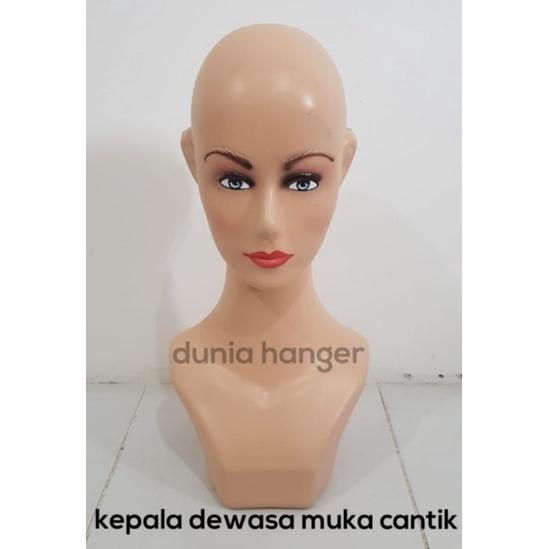 Manekin kepala dewasa display jilbab