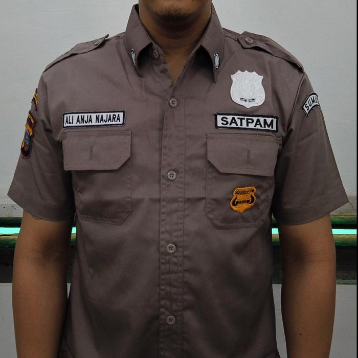 SERAGAM PDH SATPAM TERBARU / BAJU SECURITY / BAJU SATPAM