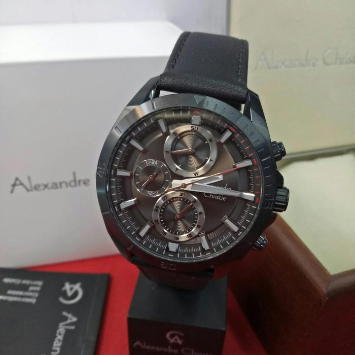 Jam Tangan Analog Pria Alexandre Christie AC 6581 MF St Stainless