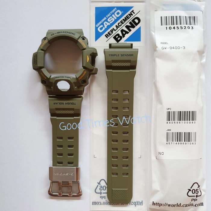 PAKET STRAP BEZEL GW-9400-3 GW 9400 Casio Original