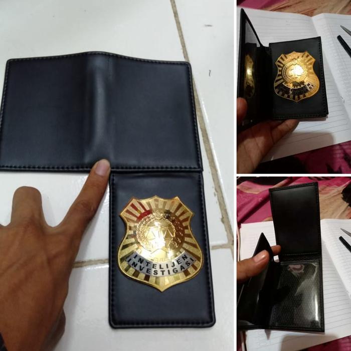 Dompet KTA Saku Lipat 3 Logo Intelijen (LPPNRI)
