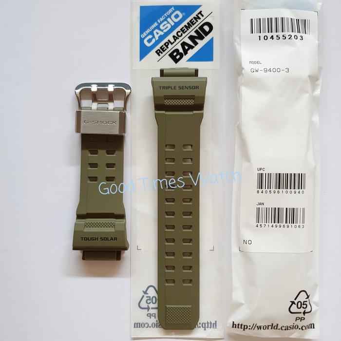 STRAP G-SHOCK GW-9400-3 GW 9400 CASIO ORIGINAL