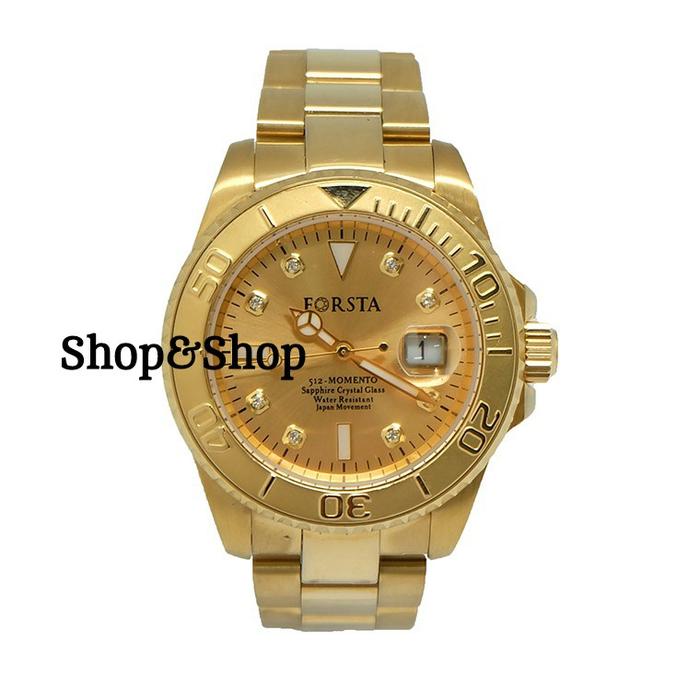 FORSTA 512 MOMENTO ALL GOLD - JAM TANGAN PRIA - ORIGINAL