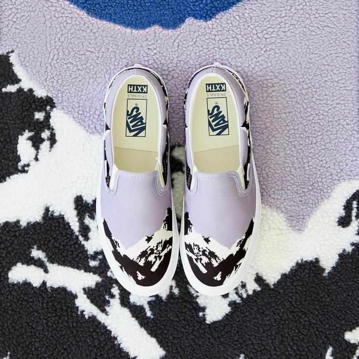 Kith x Vans Vault OG Classic Slip-On LX "Mountain Range"