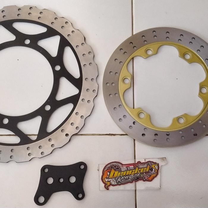 paket rcb rr pnp ninja r ss lengkap dis depan belakang breket