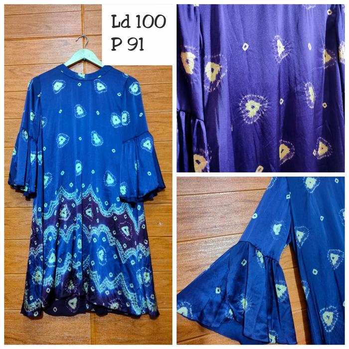 preloved tunik ungu