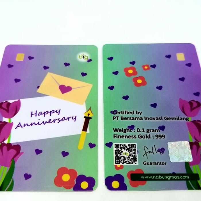 GIFT SERIES BIG EXECUTIVE PVC HAPPY ANNIVERSARY NEW 0.1GR / LM BIG PVC