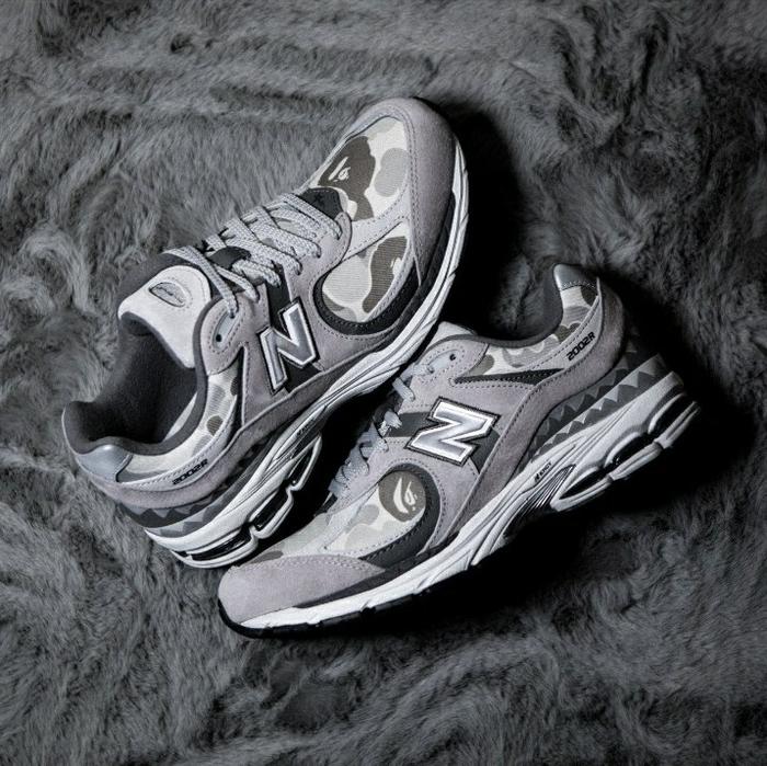 New Balance 2002 R x BAPE "Grey"