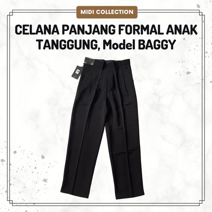 Celana Panjang Bahan/Formal untuk ANAK TANGGUNG brand VITTORIANO,BAGGY