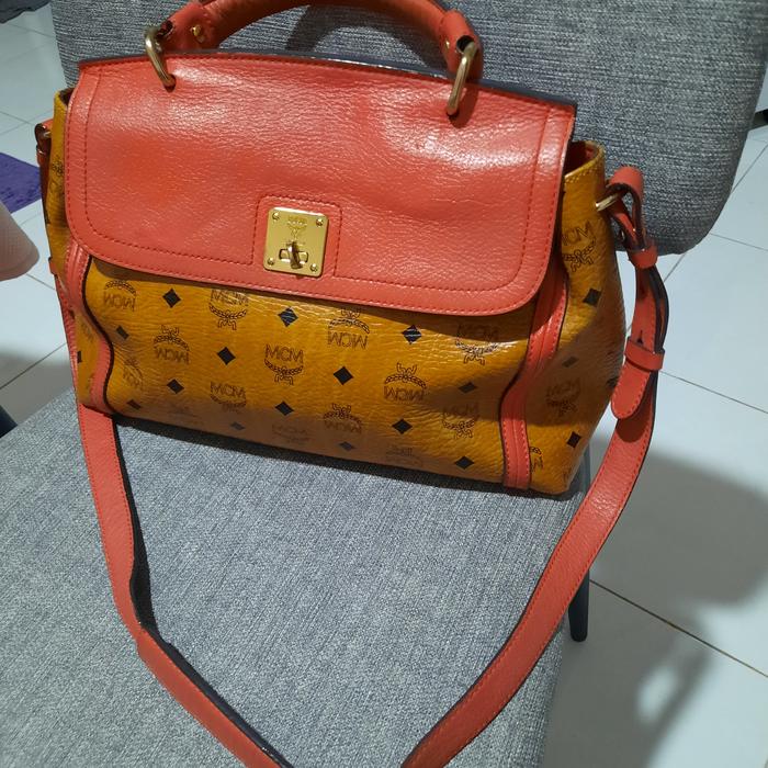 mcm bag preloved