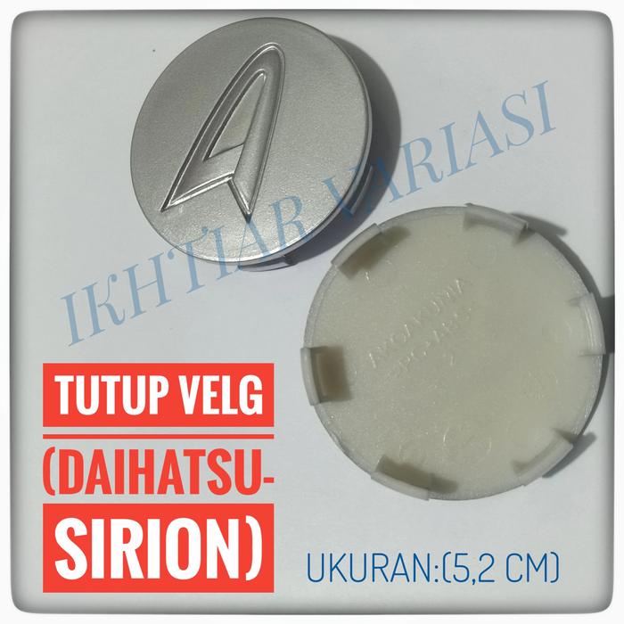 Tutup Velg Sirion Dop Roda Sirion Tutup As Roda Daihatsu Sirion 1 Pc