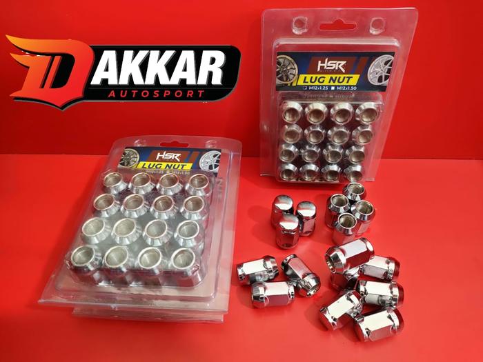 Baut roda mobil / Mur Lug Nut roda mobil 19x1.5 mobil Toyota Soluna