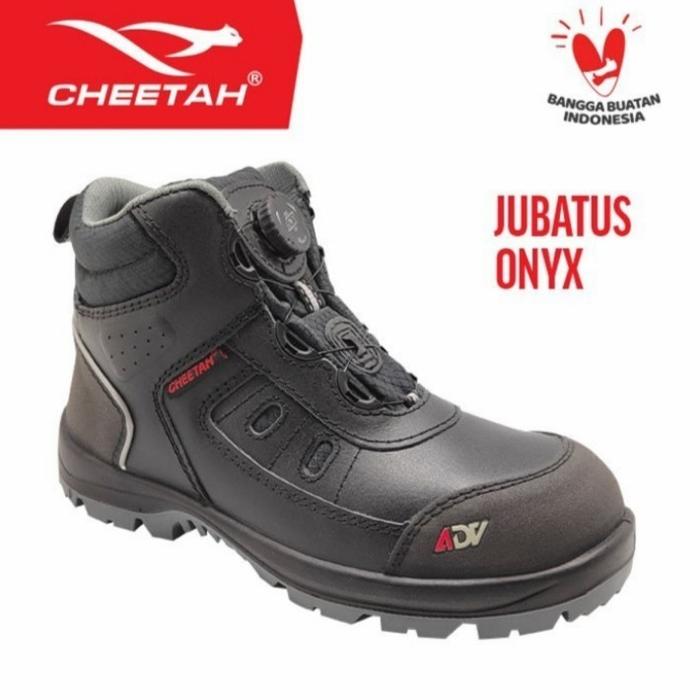 Cheetah Jubatus Onyx Adv safety shoes jubatus hitam