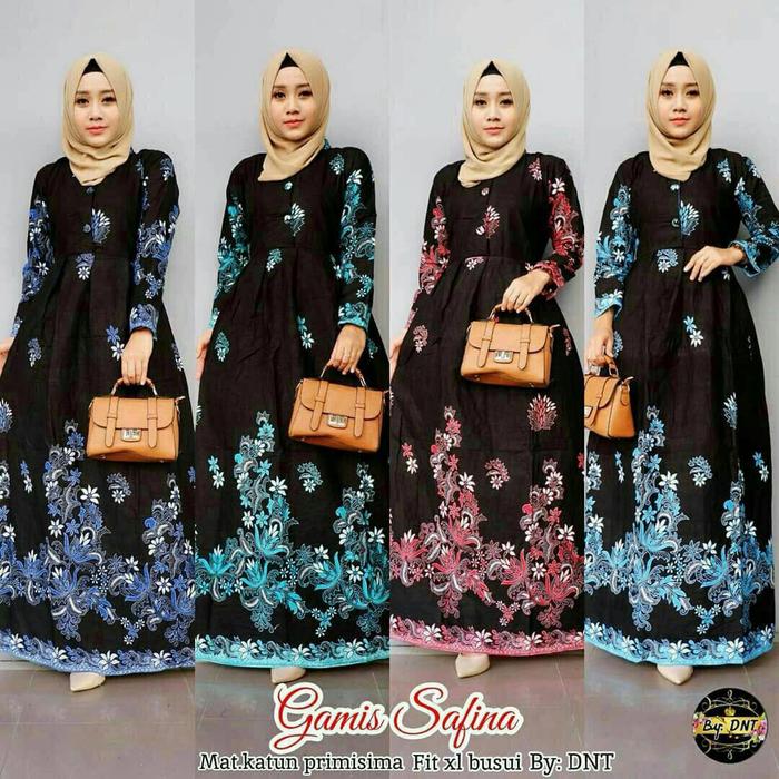 gamis batik modern|| gamis batik wanita ||gamis batik wanita jumbo