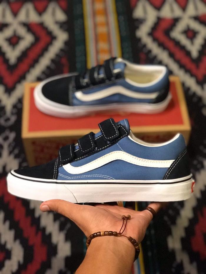 Vans Oldskool Velcro Classic Navy