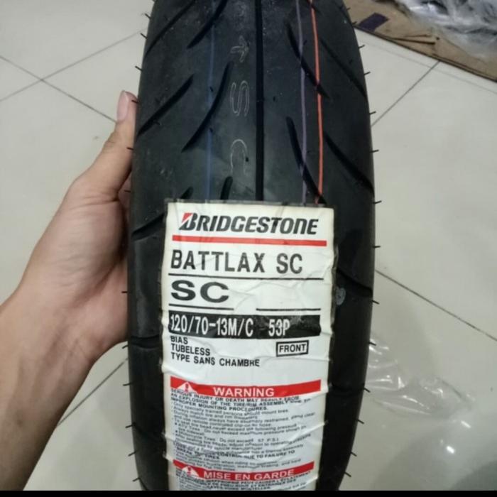 BAN LUAR BATTLAX SC BRIDGESTONE NMAX UK 120/70-13