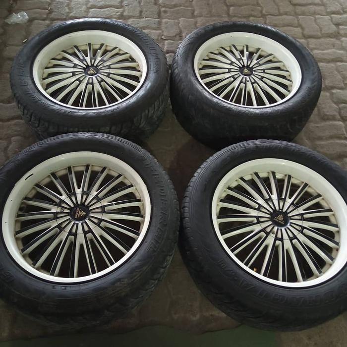 velg bekas ring 20 untuk pajero fortuner plus ban