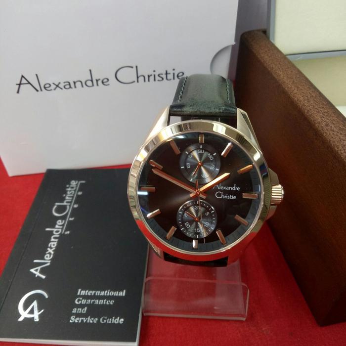 Jam Tangan Analog Pria Alexandre Christie Ac 6573 MF All Stainless