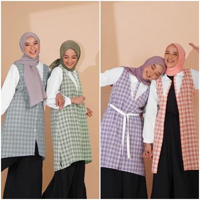 TUNIK STYLE KOREA INSPIRE 2021 #ITU 33 | ATASAN TUNIK DEWASA CANTIK
