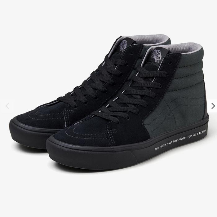 Vans Comfycush Sk8-Hi x NEIGHBORHOOD Black Original Resmi