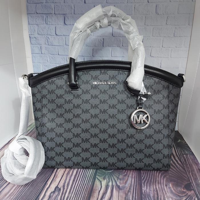 TAS WANITA MK ORIGINAL - MK YARA SATCHEL LARGE SIGNATURE