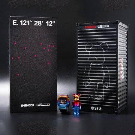 Casio Gshock GM 5600SN-1PFS Bearbrick Small Set 2021 Limited Edition