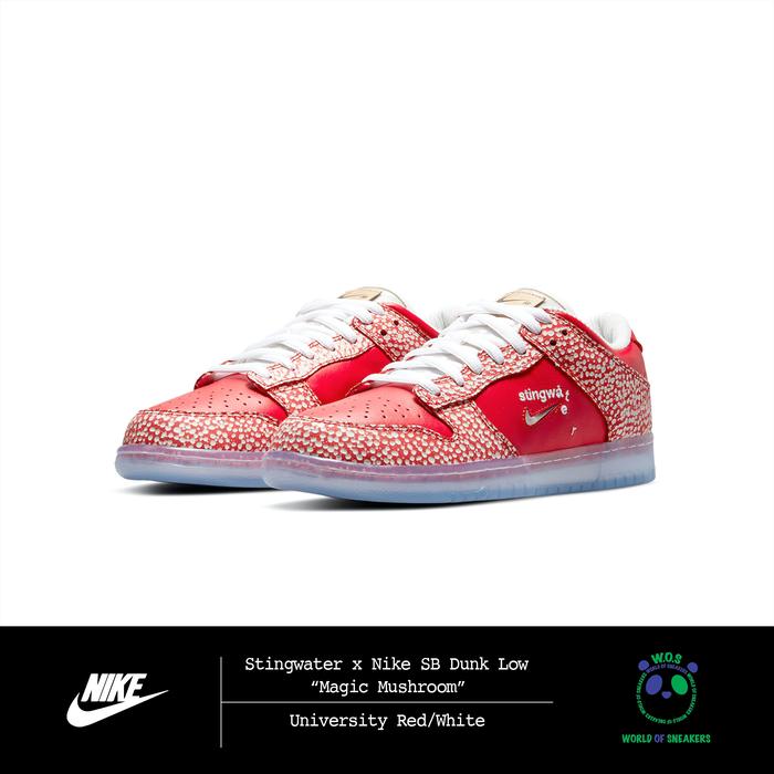 Stingwater x Nike SB Dunk Low “Magic Mushroom”