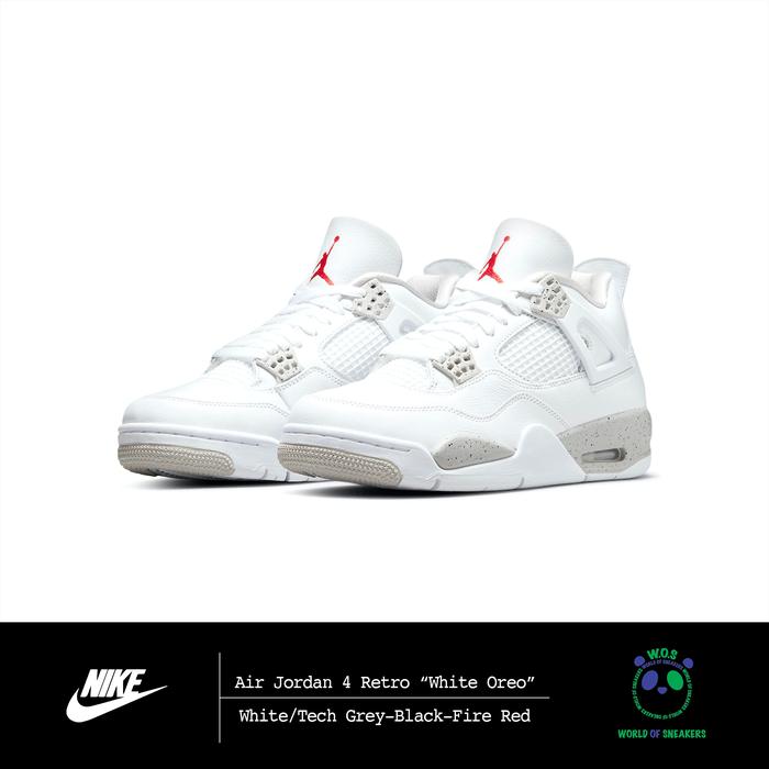 Air Jordan 4 Retro “White Oreo”