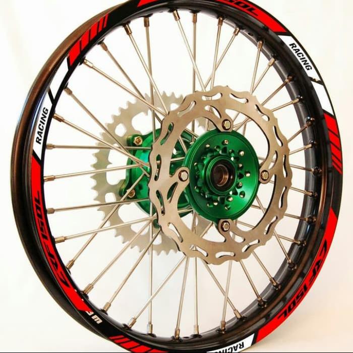 sticker list velg honda CRF150