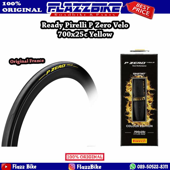 Pirelli P Zero Velo 700x25c Colour Edition - Yellow Ban Luar 700 25c
