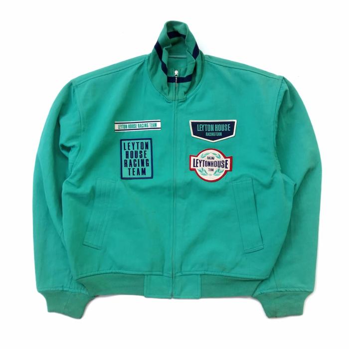 Jaket Racing Vintage Leyton House Green 01