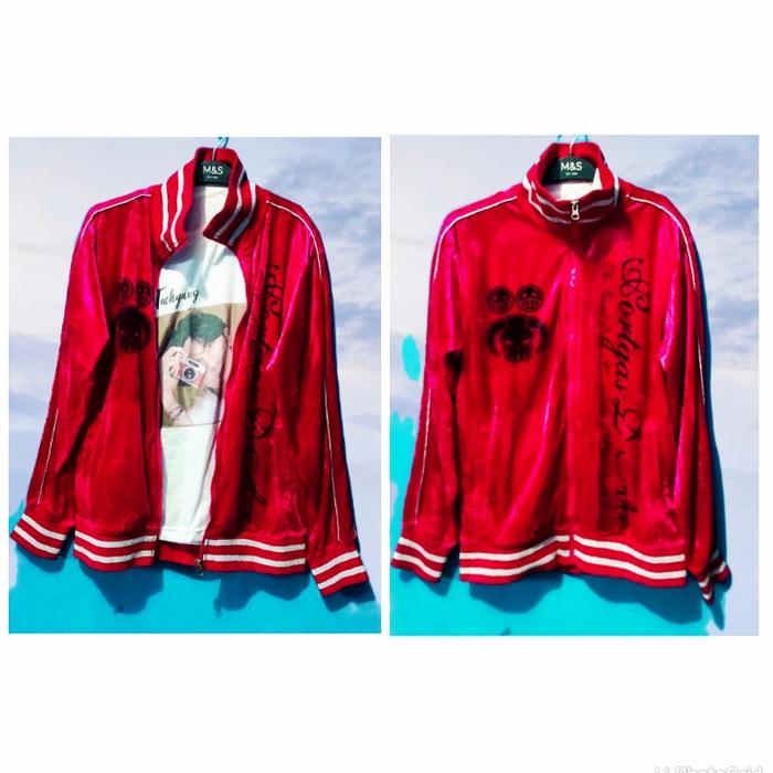 Jacket Second Branded One Piece ORI Ace Corduroy Made In China M