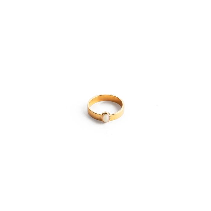 Jewel Rocks Onion Gold Ring