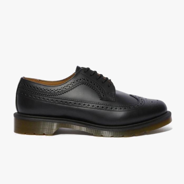 Dr Martens 3989 Leather Brogue Shoes Original - Black