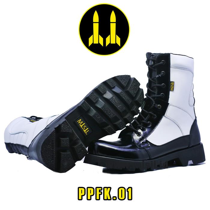 Sepatu pdl provos TNI solradial Merk MISIL TACTICAL GEAR
